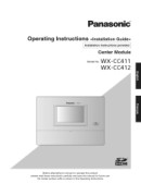 Panasonic WX CC411 Installation Guide