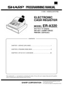 Sharp ER-A320 Programmer Manual